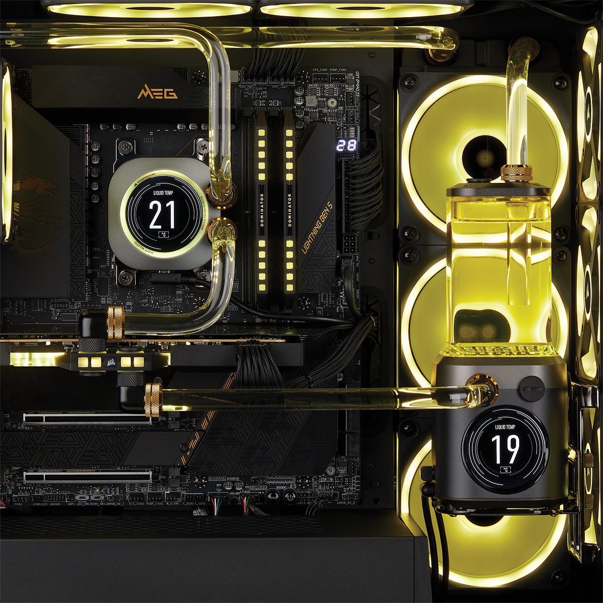 Your Custom Cooling System in Dynamic Color – CORSAIR Launches Hydro X  Series XD7 RGB Pump/Reservoir Distribution Plate – Drop The Spotlight