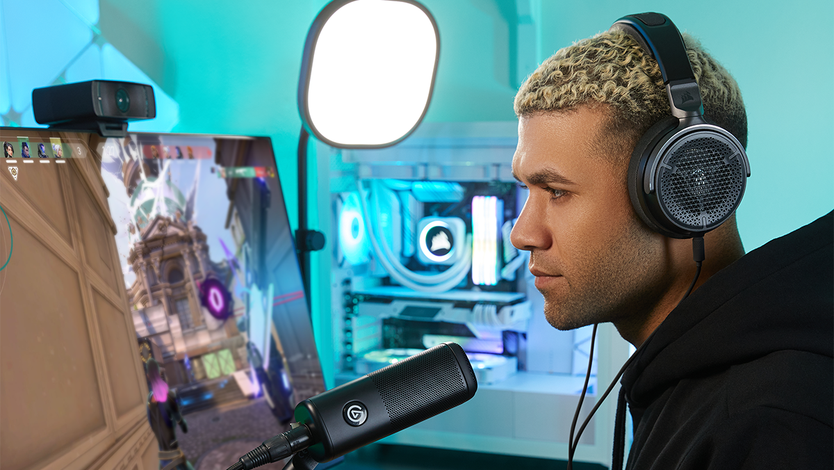 PRO the Headset Matters CORSAIR Open Hear Streaming/Gaming VIRTUOSO | Newsroom CORSAIR Introducing Back What