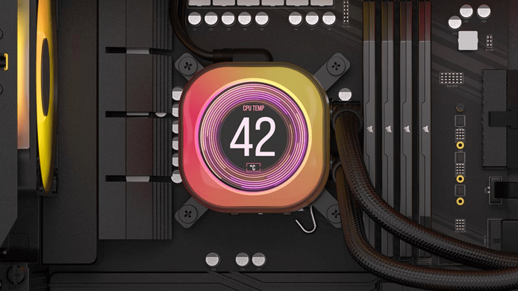CORSAIR Announces iCUE LINK TITAN RX LCD Family of Liquid CPU Coolers