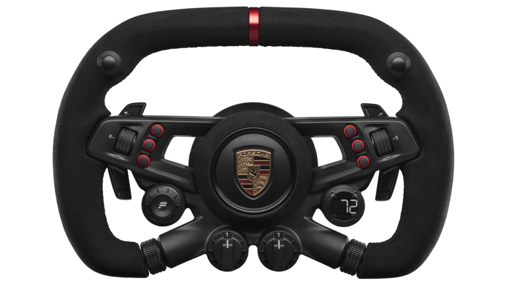 Fanatec turns a concept into reality with the CSL Elite Steering Wheel Porsche Vision GT